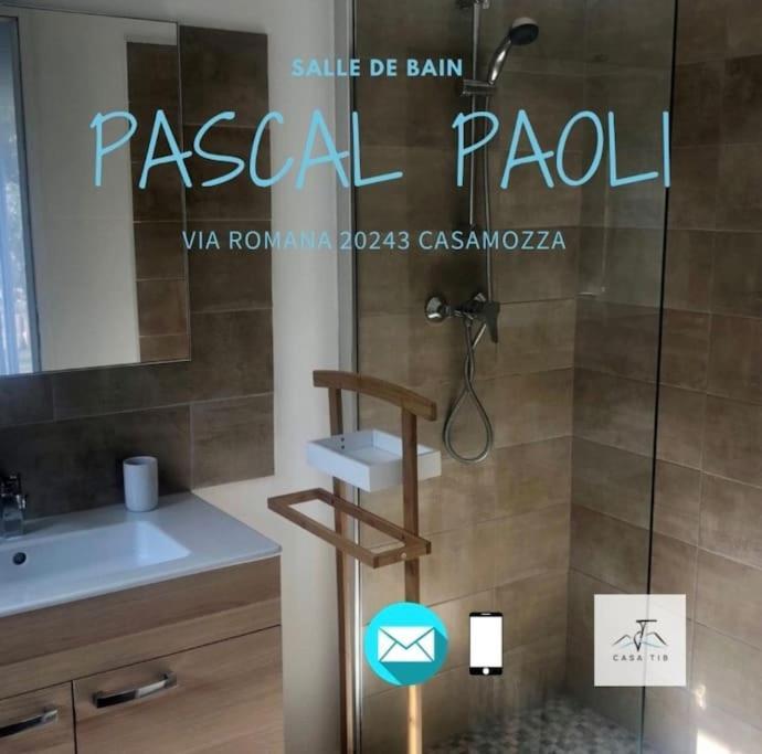 Mini Villa Pascal Paoli Avec Piscine - Proche Mer Prunelli-di-Fiumorbo Dış mekan fotoğraf