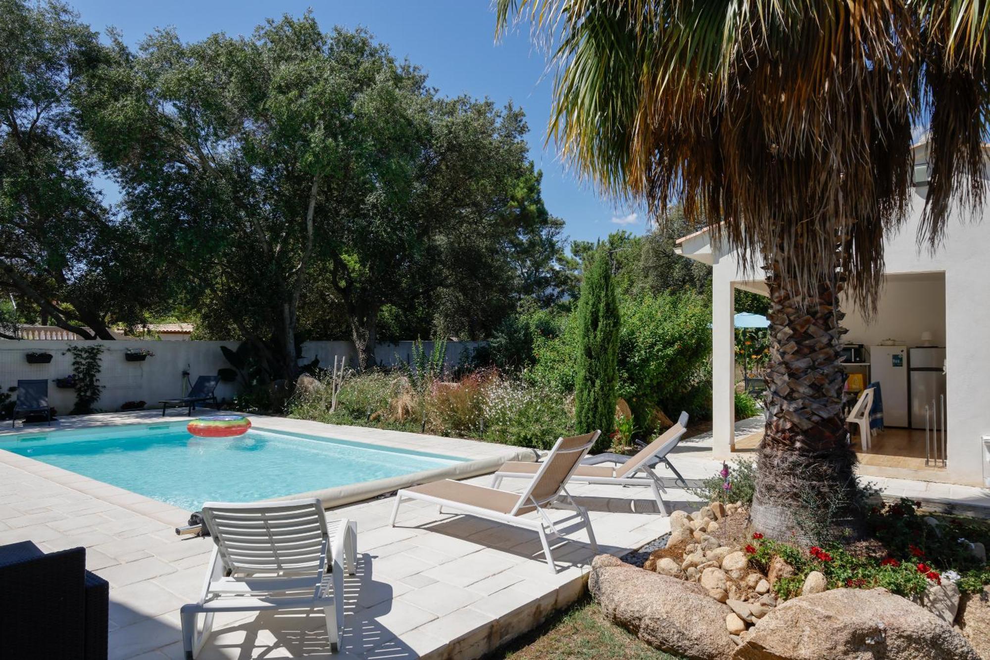 Mini Villa Pascal Paoli Avec Piscine - Proche Mer Prunelli-di-Fiumorbo Dış mekan fotoğraf